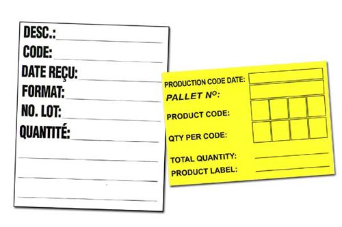 pallet labels for shipping template
